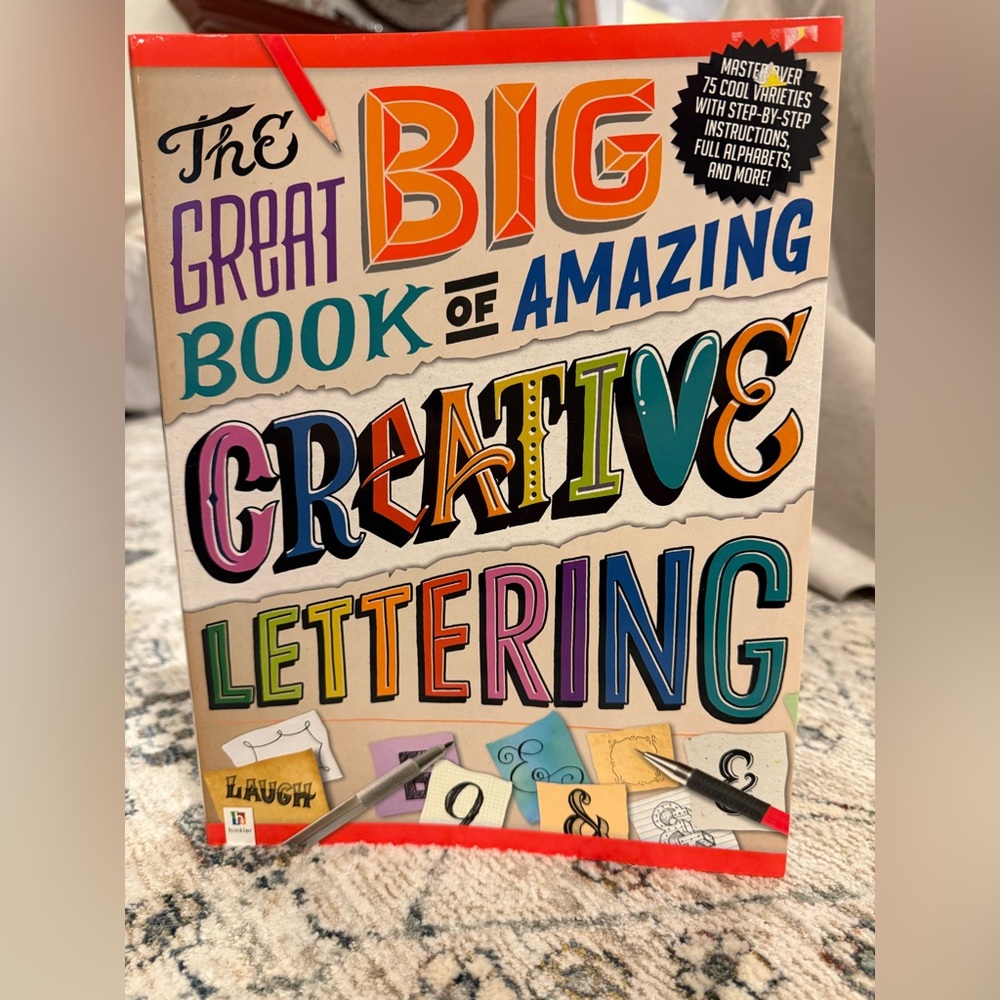 3/$15 - The Great Big Book of Amazing Creative Lettering